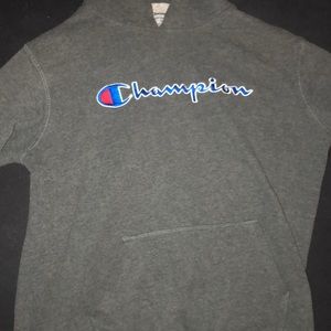 boys XL charcoal champion hoodie